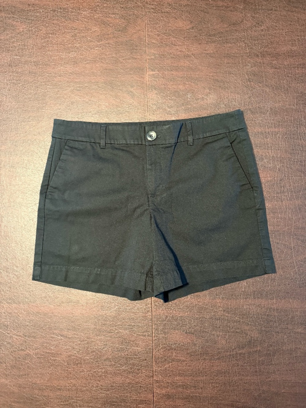 Ann Taylor 98% black cotton shorts